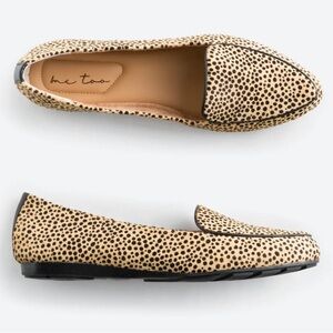 NWOT me too loafers Anissa Haircalf Leather Loafer Flat Size 8 Women’s